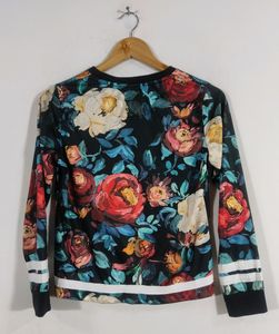 Black Printed Top (Women)