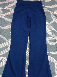 Blue Flare Pants