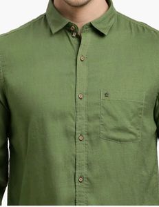Turtle Green Casual Shirt