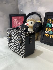 Stylish Monogram Vanity Bag