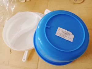 Round Plastic Lunch Box