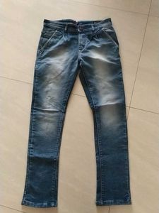 Stylish Washed Denim Jeans