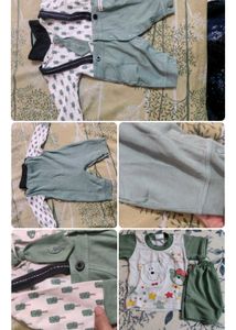 Combo Baby Boy Romper with Tie and suit