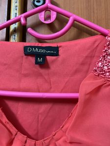 Wonderful Peach Dress