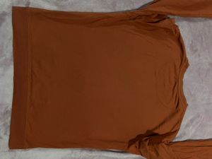 OOTD Rust Crewneck Sweatshirt