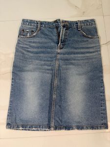 Light Wash Denim skirt
