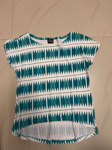 Boho Print Tunic Top