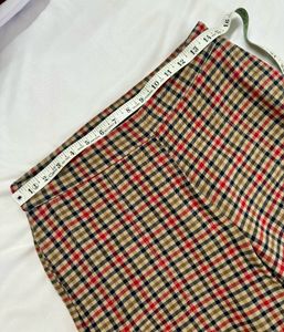 M&amp;S Plaid Winter Trouser