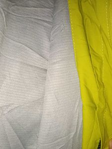 Yellow &amp; Grey Zip-Up Jacket