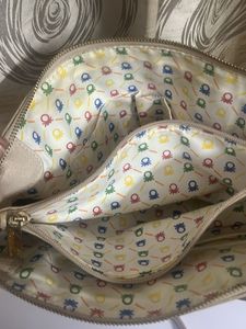 Stylish Beige Handbag