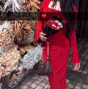 Elegant Red  Dress