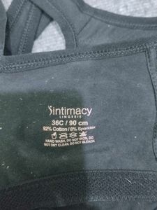 Comfortable Black Sports Bra