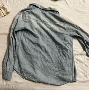 Denim Button-Down Shirt