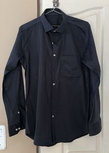 Black Shiny Shirt