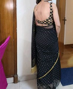 saree with blouse