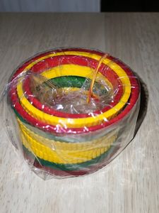 Rajwadi Pehnawa Rhodium PLASTIC BANGLE SET