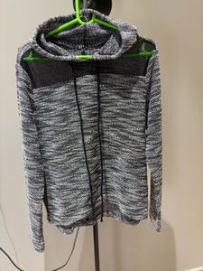 Marled Knit Hoodie