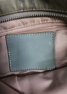 Coach Signature Monogram Shoulder Bag