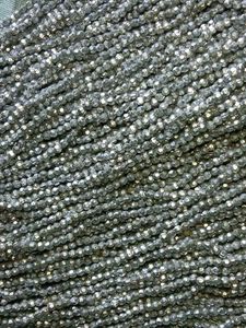 Silver Seed Bead Necklace