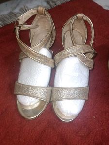 Sparkly Gold heels &amp; Sandals