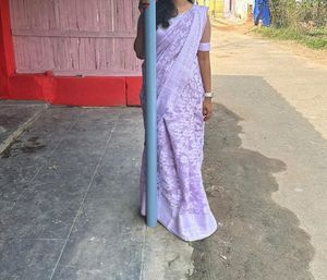 Beautiful Lavender Saree