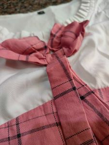 Beautiful Long Kurta with Bow Detail