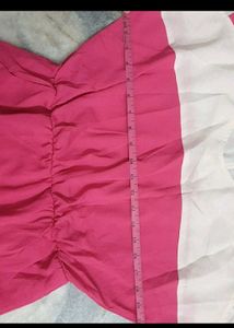 🦩Cute Pink &amp; White Casual Dress