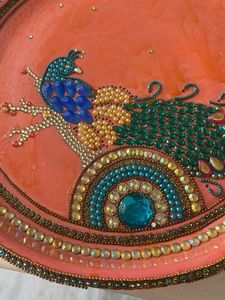 Decorative Pooja Thali Set