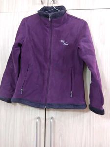 Purple Fleece Jacket
