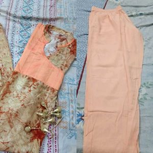 Kurti with Tassels and ajio pant🆕