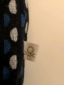 V - Patterned Cotton Top from United colours of B
