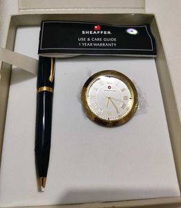 Sheaffer Pen and Desk Clock Set