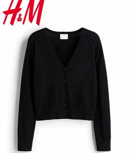Classic Black H&M Cardigan