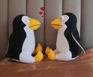 Penguin Plush Pair