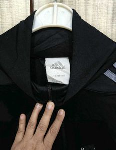 Adidas Black Track Jacket | Size L ( can 100 off )