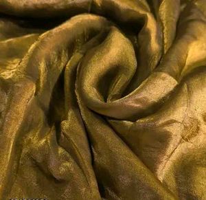 Shimmering chiffon fendi satin Fabric