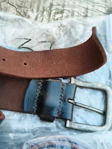 Classic Black Leather Belt