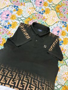Fendi Dark Polo Shirt