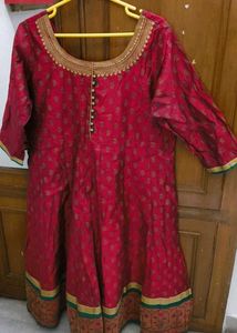 Elegant Red Ethnic Kurta