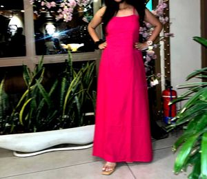 Stunning Hot Pink Maxi Dress