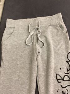Grey Sweatpants With Pockets
