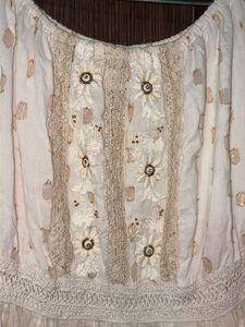 Bohemian Chic Off-Shoulder Tiered Dress