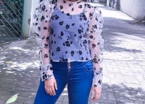 Stylish Black White Outer