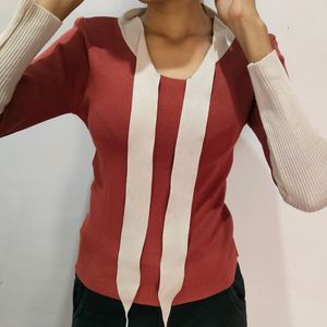 Woolen Crop Top