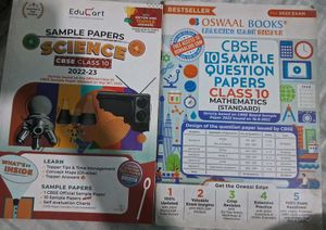 CBSE Class 10 Sample Papers Science & Maths