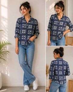 💙 Stylish Blue T-Shirt | Trendy & Comfortable
