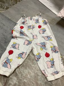 Cute Dumbo Print Pajamas