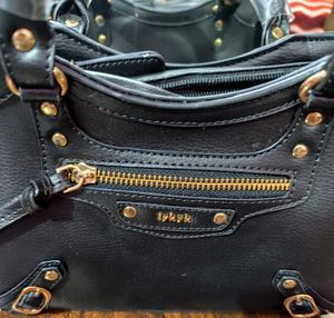 Iykyk Black Metal Detail Bag