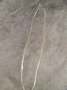 Elegant gold covering chain without dollar