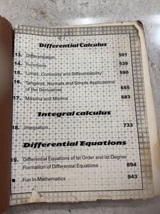 IIT Mathematics ML Khanna Part 2 &amp; 3